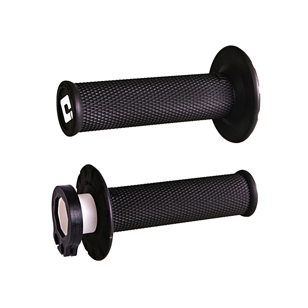 Puños ODI MX V2 Lock-On No-Waffle Negro
