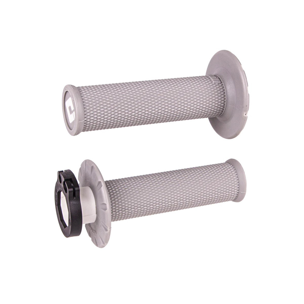 Puños ODI MX V2 Lock-On No-Waffle Gris