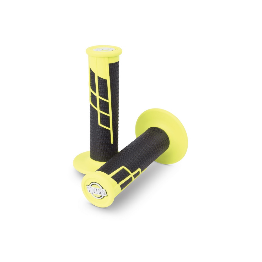 Puños Protaper Clamp On Half Waffle Amarillo Neon / Negro