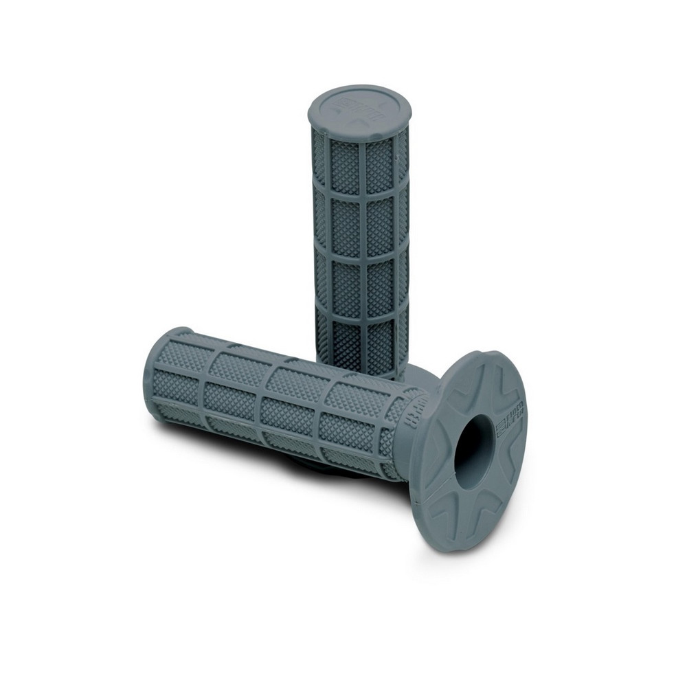 Puños Protaper Single Density Full Waffle MX Gris Oscuro