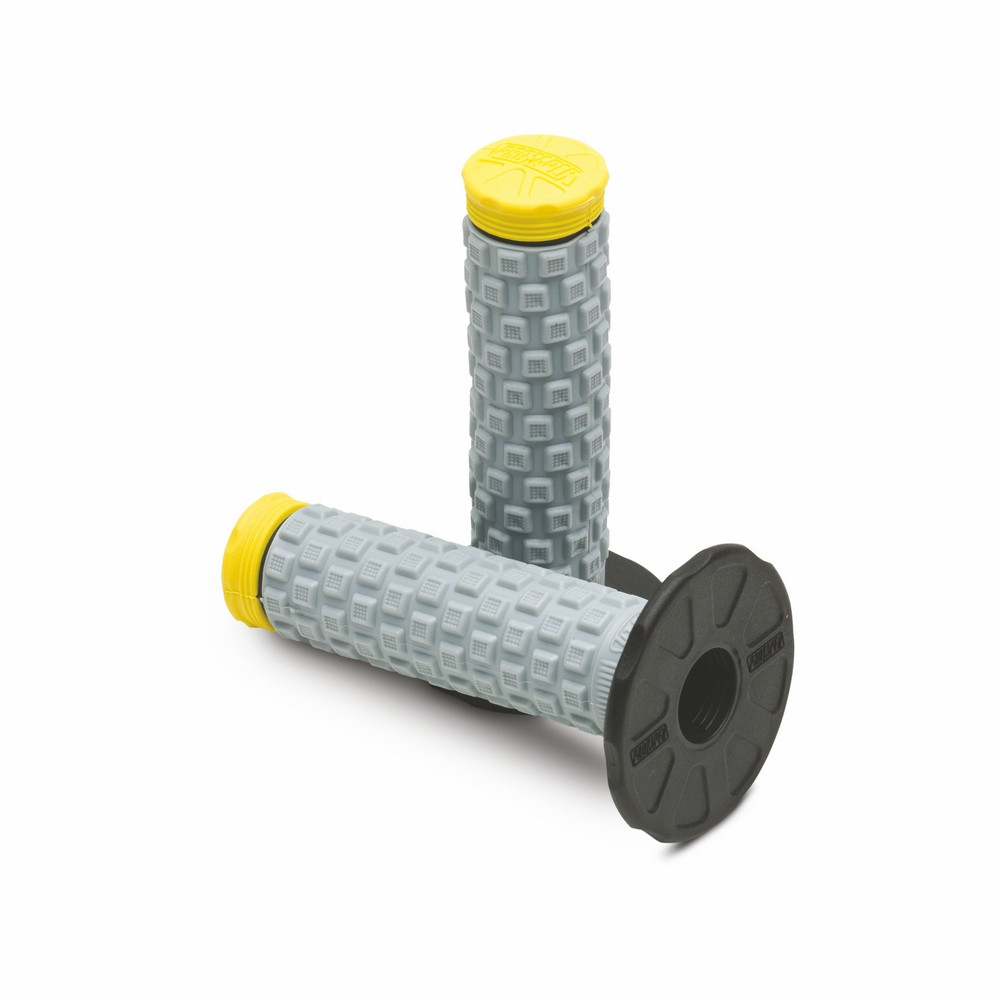 Puños Protaper Pillow Top MX Negro / Amarillo