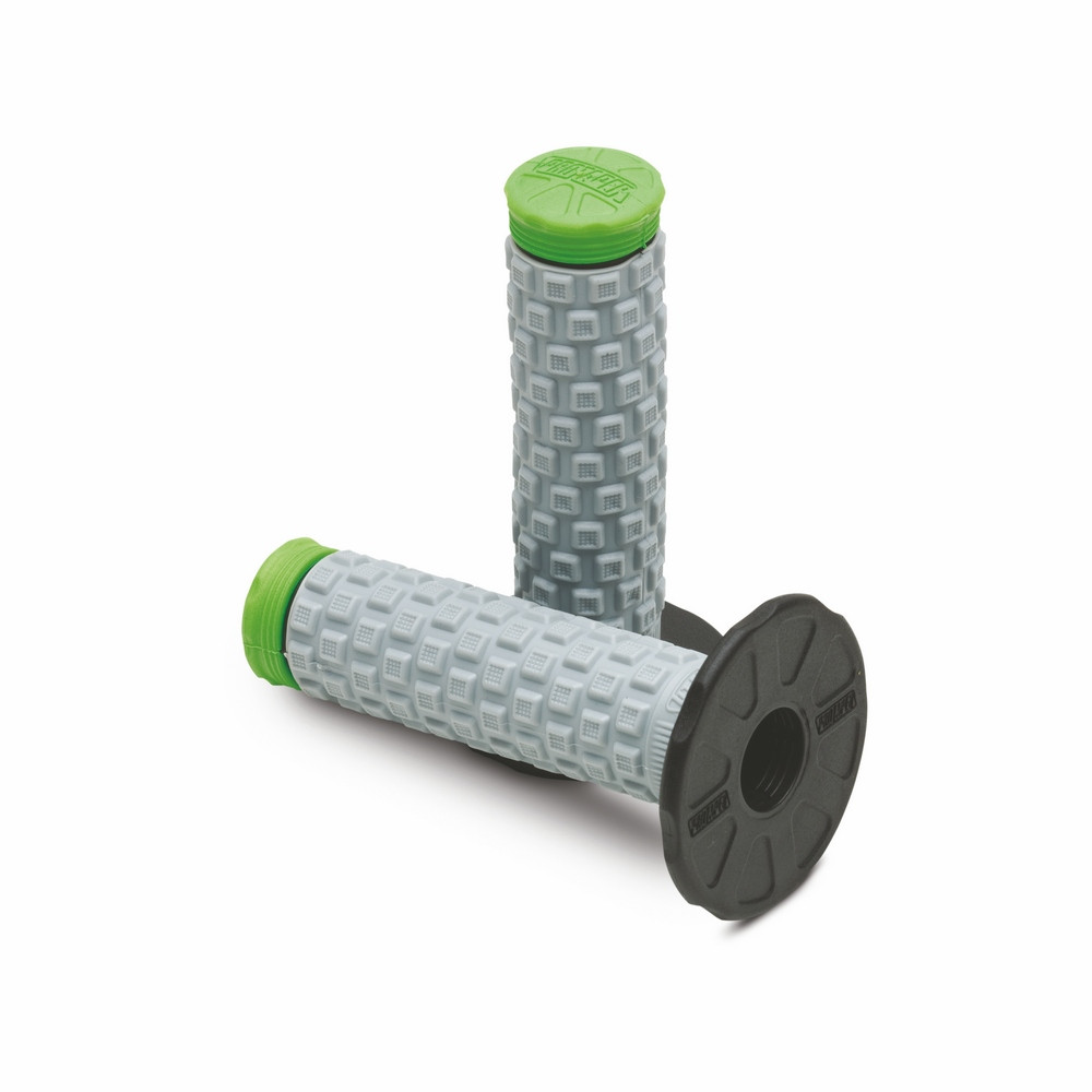 [024854] Puños Protaper Pillow Top MX Negro / Verde