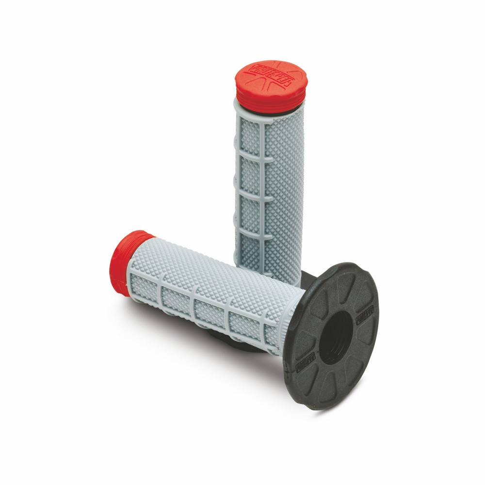 [024860] Puños Protaper Tri Density Half Waffle MX Rojo