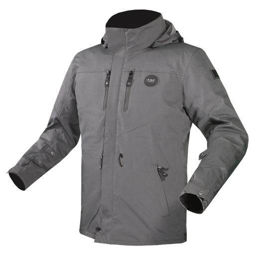 Chaquetas LS2 Rambla Evo Man Jacket Dark Titanium Grey