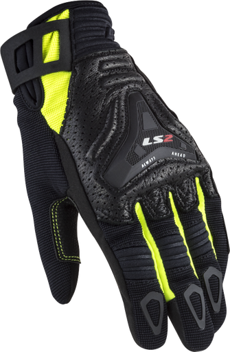 Guantes LS2 All Terrain Lady Gloves Black H-V Yellow