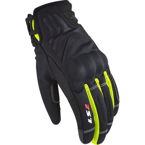 Guantes LS2 Jet 2 Lady Gloves Black H-V Yellow