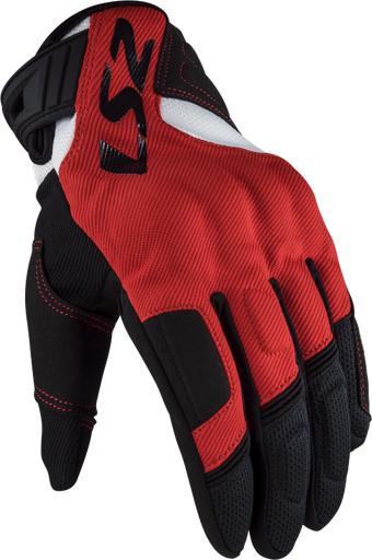 Guantes LS2 Silva Man Gloves Black Red
