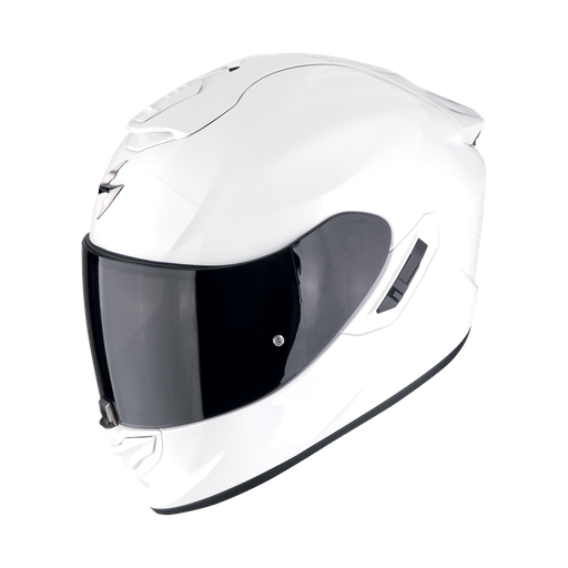 Casco Scorpion Integral Exo-1400 Evo Ii Air Solid Blanco perla