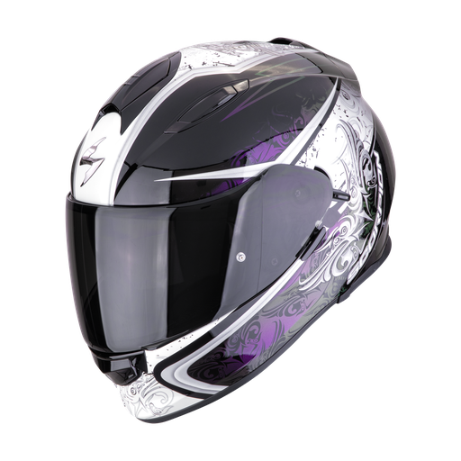 Casco Scorpion Integral Exo-491 Run Camaleón negro