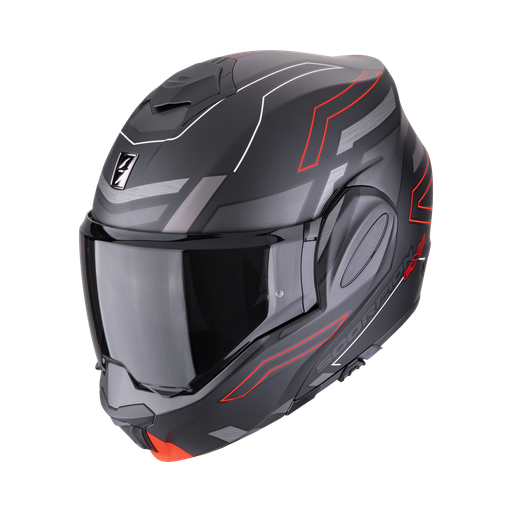 Scorpion Exo-Tech Evo Conquer Matt Black-Red