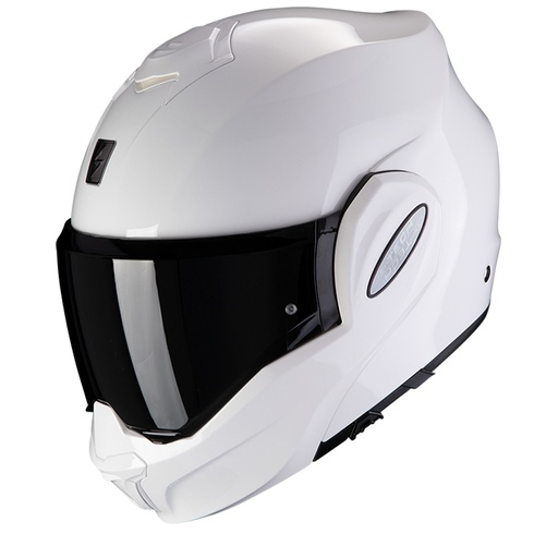 Casco Scorpion Modular Exo-Tech Evo Solid Blanco