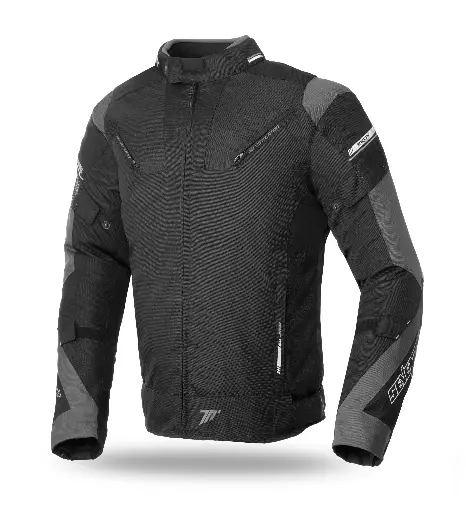 Chaqueta Seventy Degrees Sd-Jr69 Invierno Racing Hombre Negra/Gris