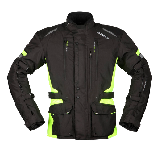 Modeka Striker II Jacket Black/Yellow