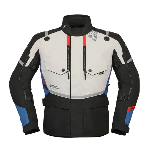 Modeka Trohn Jacket Light Gray/Blue