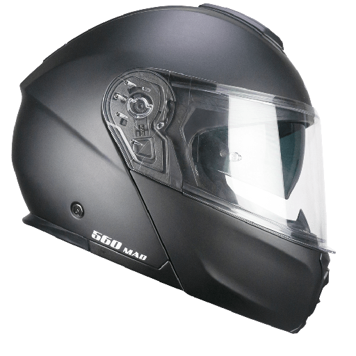 Casco modular CGM 560A MAD MONO Negro mate