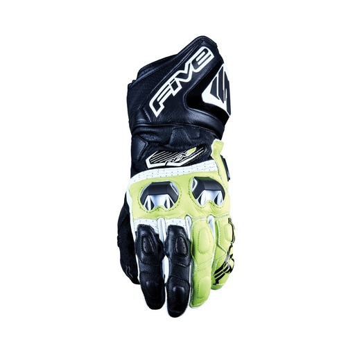 GUANTES FIVE RFX3 v2 NEGRO / AMARILLO FLUOR