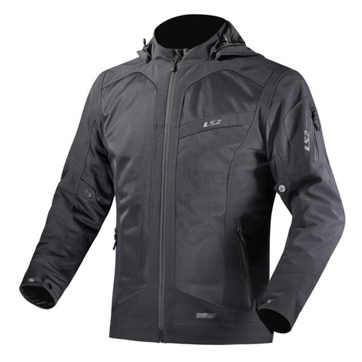 Chaqueta Moto LS2 Bolton Air Hombre Negro