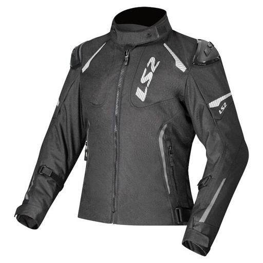 Chaqueta Moto LS2 Zoom Mujer Negro - outlet MotoStore Valencia