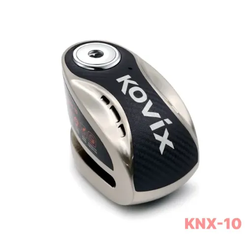 Kovix Antirrobo disco con alarma KNX10-BM acero inox mm