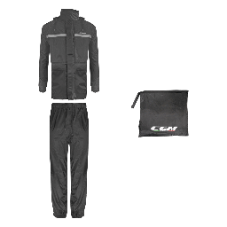 Impermeable CGM Set Antilluvia E34 Sport Negro