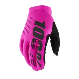 Guantes 100% Brisker Woman Rosa Neón / Negro
