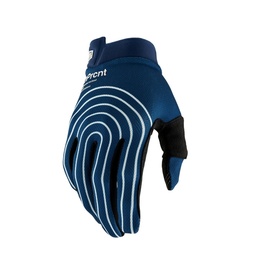 Guantes 100% Itrack Rewound / Azul Marino ·