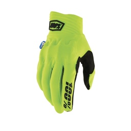 Guantes 100% Cognito Smart Shock Amarillo Fluor ·