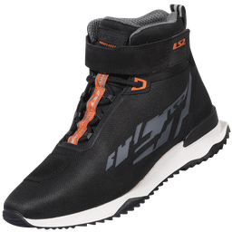 LS2 ACRUX MAN BOOTS BLACK H-V ORANGE 46