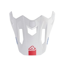 Visera Acerbis Whoops Blanco/Azul/Rojo