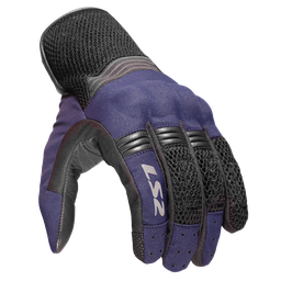 LS2 Flow Man Gloves Dark Blue 3XL