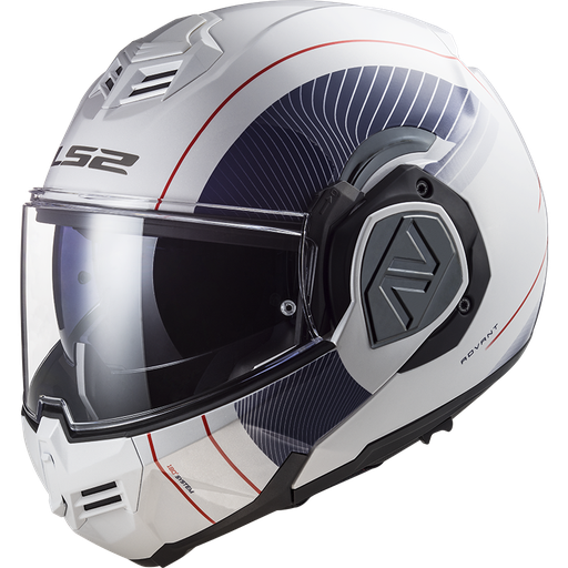 Casco LS2 FF906 ADVANT COOPER blanco azul