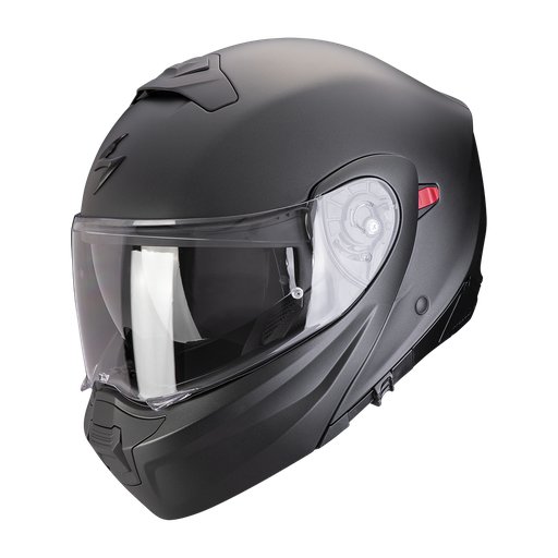 Scorpion Exo-930 Evo Solid Matt pearl black - outlet MotoStore Valencia