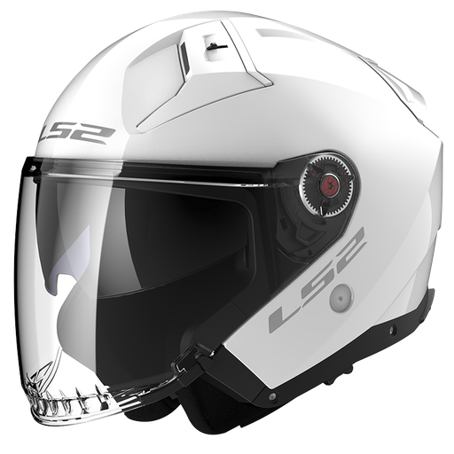 Casco LS2 OF603 INFINITY II SOLID  blanco