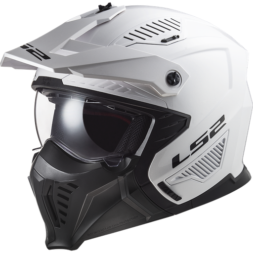 Casco LS2 OF606 DRIFTER SOLID blanco