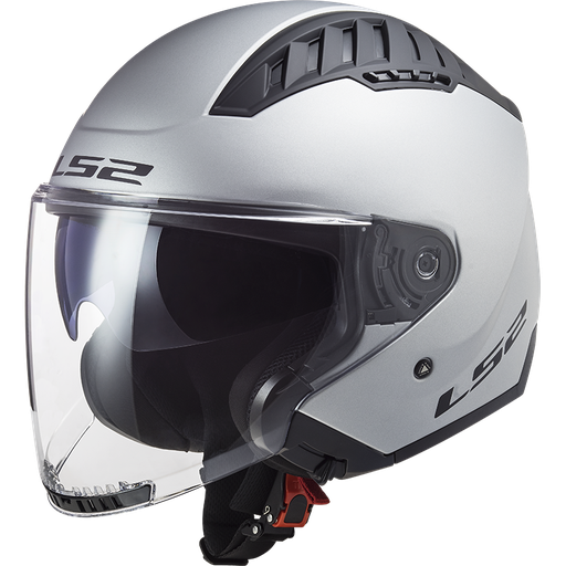 Casco LS2 OF600 COPTER II plata mate