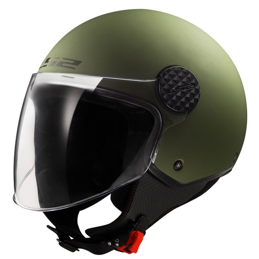 Casco LS2 OF588 SPHERE II SOLID verde militar mate
