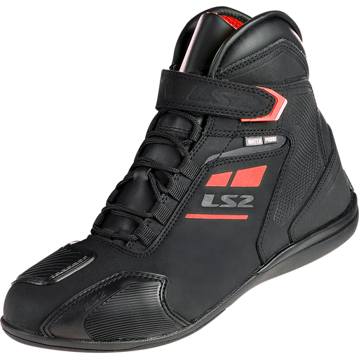 LS2 GARRA LADY BOOTS WP BLACK RED 41
