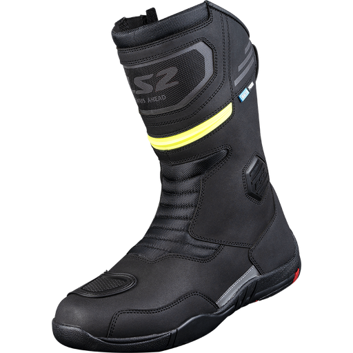 LS2 GOBY MAN BOOTS WP BLACK H-V YELLOW 47