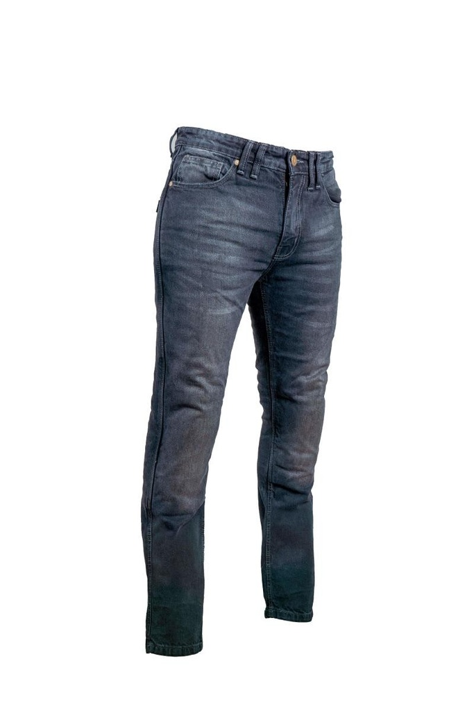 Pantalon vaquero Unik JP-0E negro lavado - MotoStore Valencia