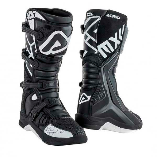 Bota Acerbis X-Team blanco/ negro