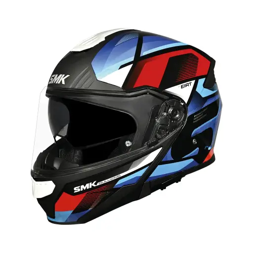Casco Modular SMK Gullwing Venture decorado brillo