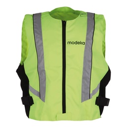 Modeka Reflexweste Basic Amarillo Neón