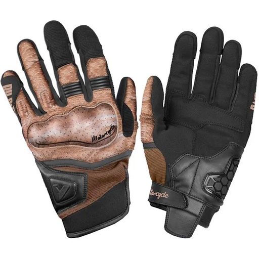 GLOVES TOKIO MAN BLACK/BROWN