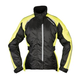 Modeka Chaqueta Lluvia Viola Dry Lady Negro/Amarillo