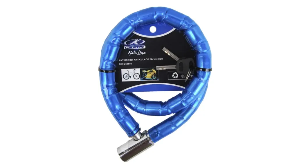 Kum Antirrobo articulado 120 cm - MotoStore Valencia