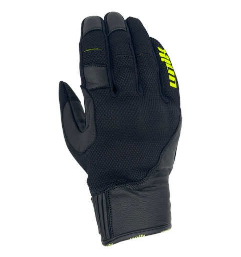 Guante Unik C-96 negro y amarillo fluor