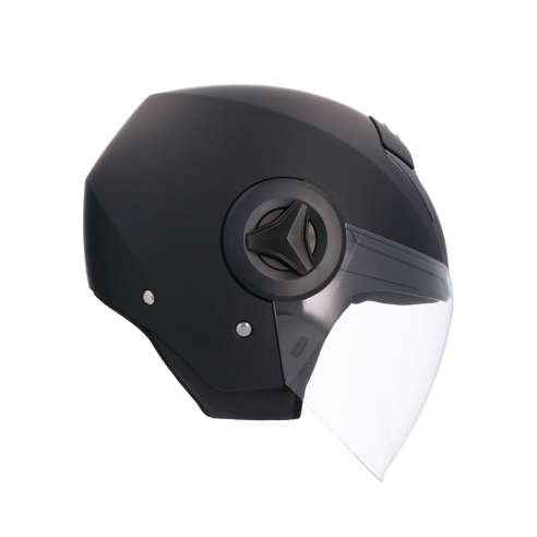 Casco Jet Shiro Atenas grafito mate